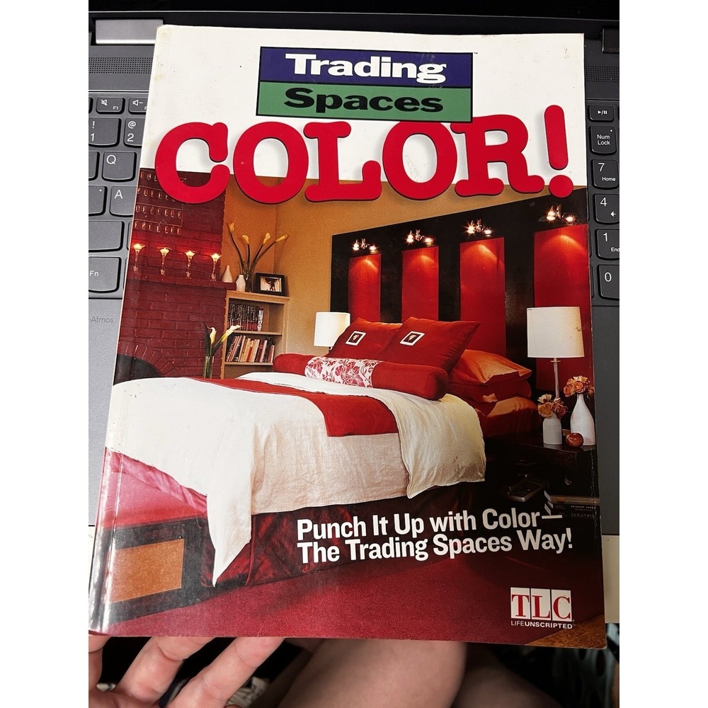 Trading Spaces COLOR! Punch It Up With Color TLC Interior Design Book Softcover